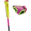 15004 2 hole leki hrc junior neonpink black neonyellow