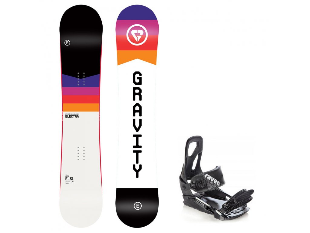 snowboard komplet gravity electra s2000