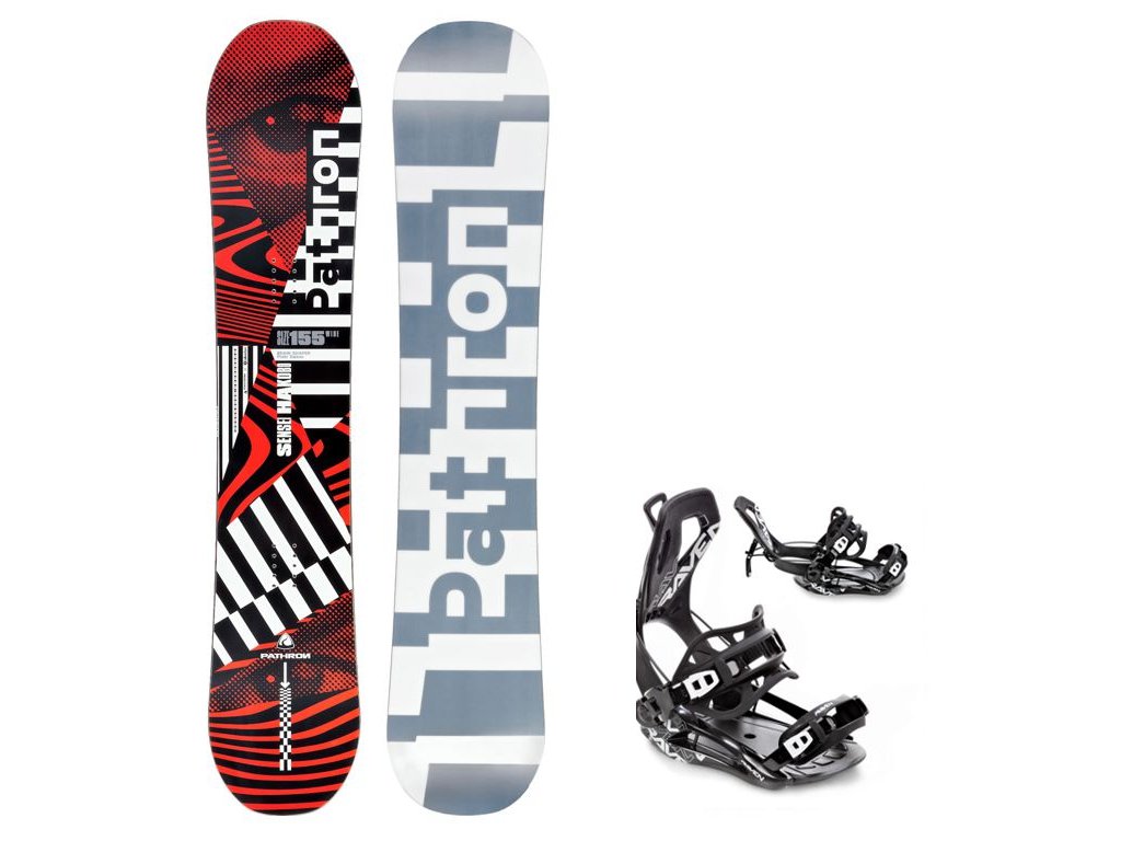 Snowboard komplet Pathron Sensei limited 155w + vázání Fastec FT360