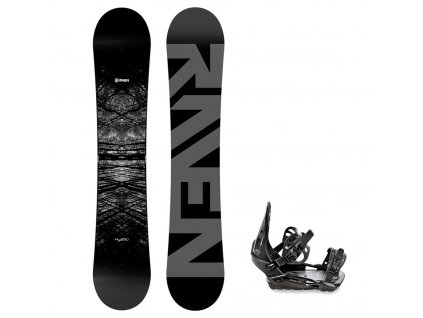 snowboard vazani raven s230 black