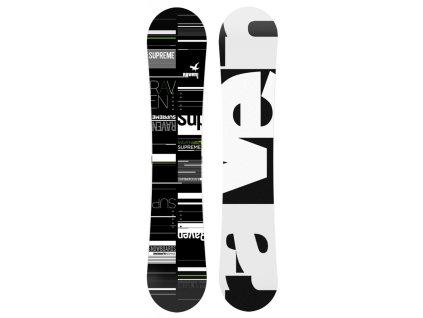 Snowboard Raven Supreme black/green