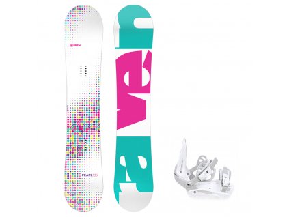 snowboard vazani raven s230 white