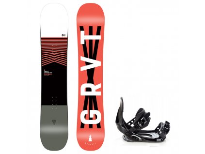 snowboard komplet gravity madball croxer