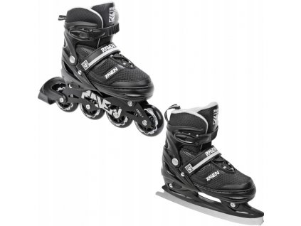 Rolki Lyzwy 2w1 Regulowane RAVEN Drill 34 37