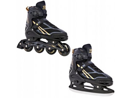 inline brusle velikostne regulovatelne Croxer Radiant Gold 42 45 Abec 9 2v1