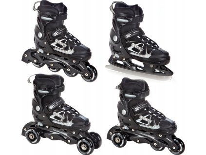 koleckove inline brusle raven spirit black