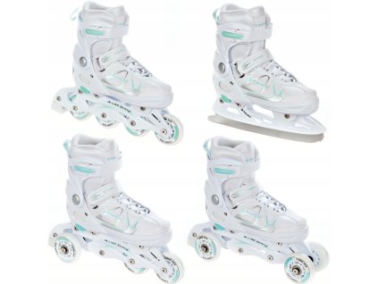 koleckove inline brusle raven spirit white mint