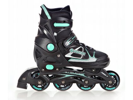 koleckove inline brusle raven spirit black mint 1