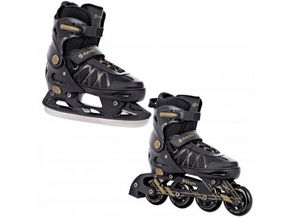 koleckove brusle velikostne nastavitelne 2v1 RAVEN Expert Gold 0