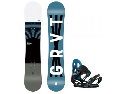 snowboard komplet gravity flash vazani g1