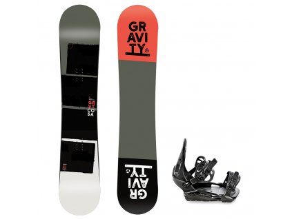 snowboard vazani raven s230 black