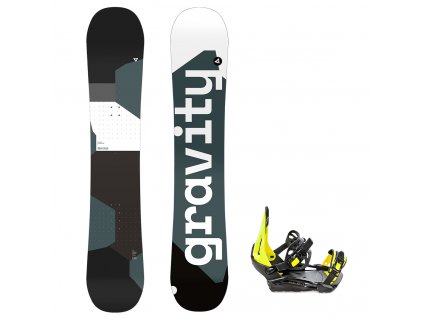 snowboard vazani raven s230 black lime