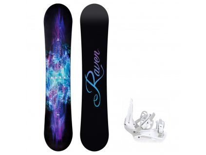 snowboard vazani raven s230 white