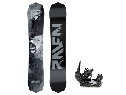 snowboard vazani raven s230 black