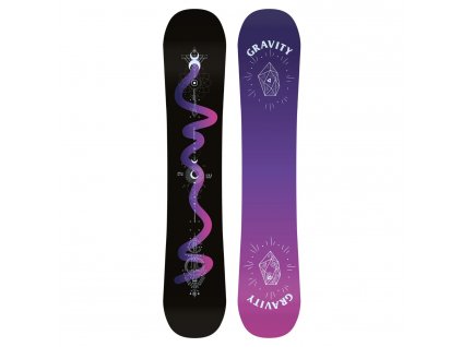 snowboard gravity sirene black