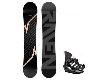 snowboard vazani raven king black