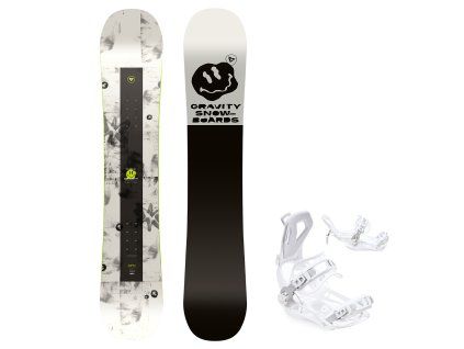 snowboard vazani raven fastec ft360 white
