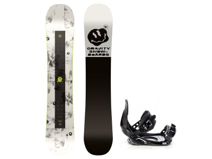 snowboard vazani raven croxer