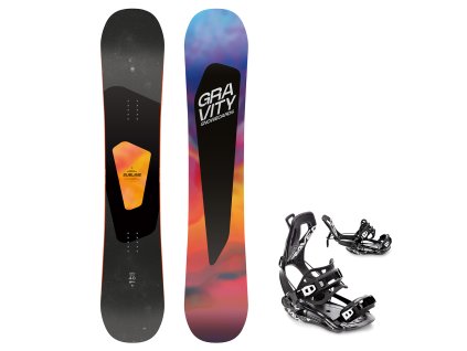 snowboard vazani raven fastec ft360 black