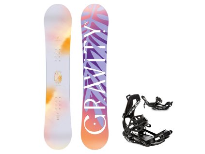 snowboard gravity mist vazani raven fastec ftm450