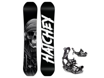 snowboard komplet hatchey sillence ii vazani fastec