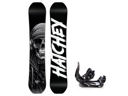 snowboard komplet hatchey sillence ii vazani mp180