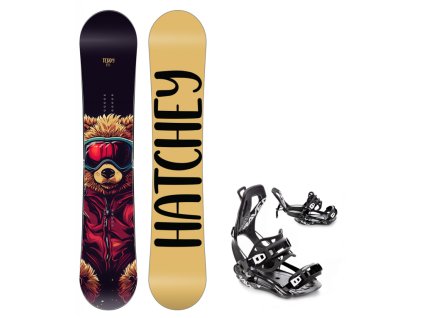 snowboard komplet hatchey teddy vazani ft360 fastec