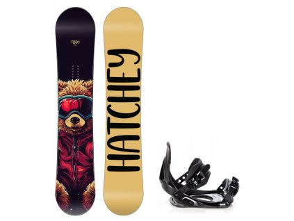 snowboard komplet hatchey teddy vazani mp180