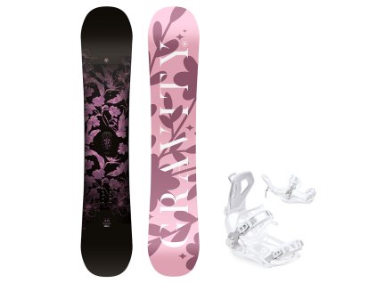 snowboard vazani raven fastec ft360 white