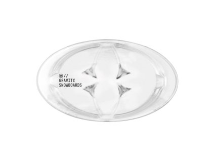 grip na snowboard gravity riot mat clear black