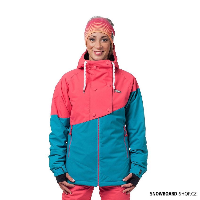 Snowboard bunda Horsefeathers Momo pink Velikost: S, Určení: Dámské