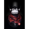 Nákrčník (bandana) Wolface SKULL N ROSES