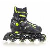 koleckove brusle 2v1 pulse black lemon nastavitelne hlinik abec7