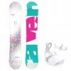 snowboard vazani raven fastec ft360 white