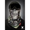 Nákrčník (bandana) Wolface SKULL MORO