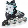 koleckove brusle 2v1 pulse black mint nastavitelne hlinik abec7 3