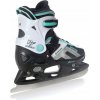 koleckove brusle 2v1 pulse black mint nastavitelne hlinik abec7 7
