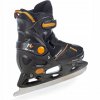 koleckove brusle 2v1 pulse black orange nastavitelne hlinik abec7 7