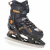 koleckove brusle 2v1 pulse black orange nastavitelne hlinik abec7 8