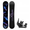 snowboard komplet raven mia black vazani s230