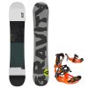 snowboard vazani raven fastec ft360 orange