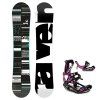 snowboard vazani raven fastec ft360 black fuchsia