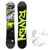 snowboard vazani raven fastec ft360 white