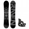 snowboard vazani raven king black