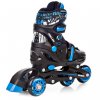 koleckove brusle 4v1 2v1 velikostne regulovatelne croxer nollan svitici kolo led 7