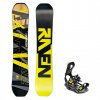 snowboard vazani raven fastec ft360 lemon
