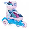 detske koleckove inline brusle velikostne regulovatelne svitici kola 2v1 3v1 RAVEN Senia 2