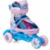 detske koleckove inline brusle velikostne regulovatelne svitici kola 2v1 3v1 RAVEN Senia 8