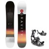 snowboard vazani raven fastec ft360 black