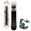 snowboard vazani raven fastec ft360 black mint